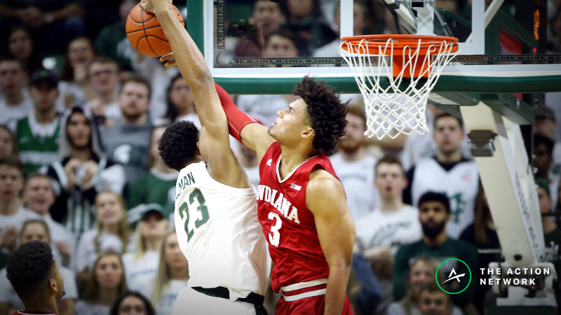 College Basketball National Championship Contenders: Spartans Stumble Against Indiana article feature image