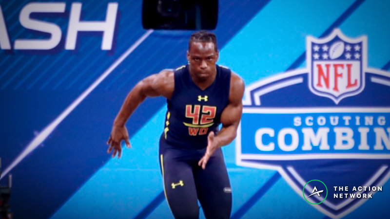 2019 NFL Combine Props: What Will Be the Fastest 40-Yard Dash? article feature image
