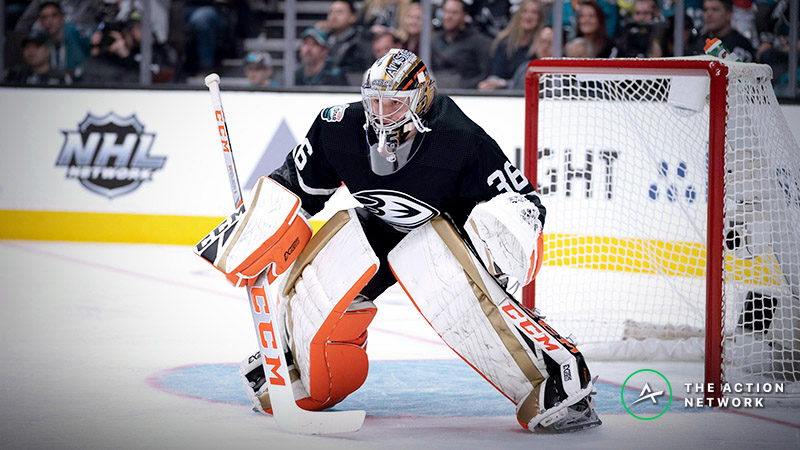 Ducks-Jets Betting Preview: Can John Gibson Keep Anaheim in Another Game? article feature image