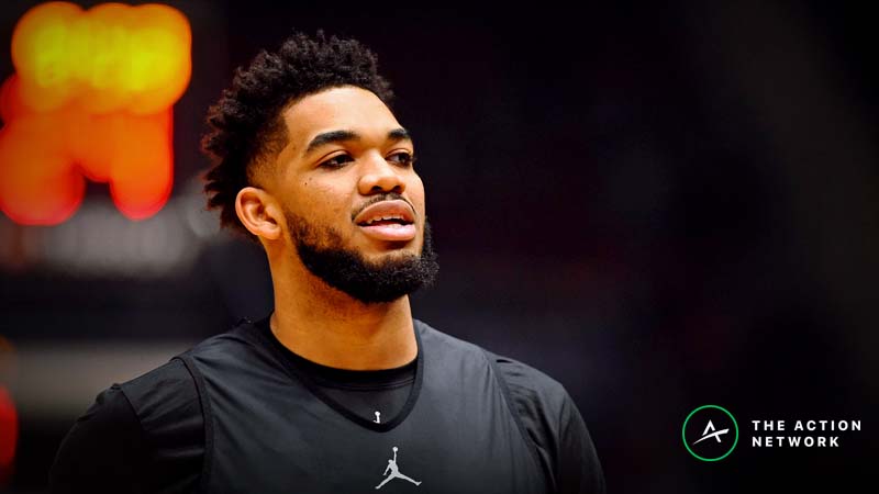 Friday’s NBA Injury Report: Betting and DFS Impact of Karl-Anthony Towns, Myles Turner Injuries article feature image
