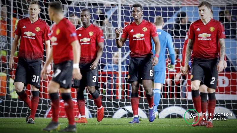 Champions League Round of 16 Update: Manchester United Now 15-1 Longshots to Advance article feature image