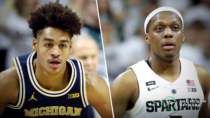Michigan State-Michigan Betting Guide: Spartans Face Tough Test Without Ward article feature image