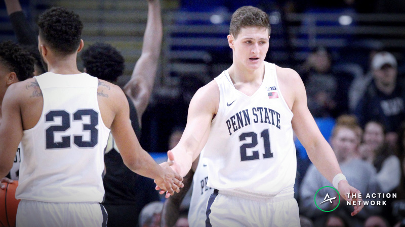 CBB Sharp Report: Pros Betting Penn State-Northwestern, 2 Other Monday Games article feature image