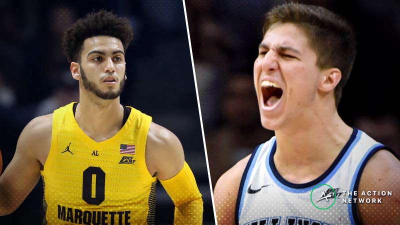 Villanova-Marquette Betting Guide: Will Wildcats Meet Their 3-Point Match? article feature image