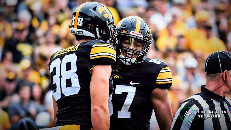 Freedman: Why I'm Betting on Iowa TE T.J. Hockenson to Be Drafted Ahead of Noah Fant | The Action Network Image