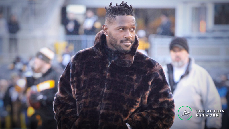 The Fantasy Impact of Antonio Brown's Potential Trade to the Bills | The Action Network Image