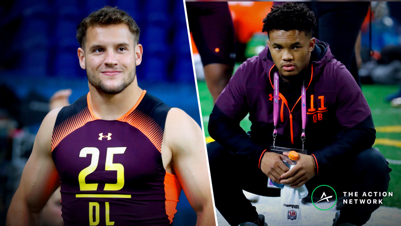 Bosa, Murray Co-Favorites to be Selected No. 1 Overall in NFL Draft | The Action Network Image