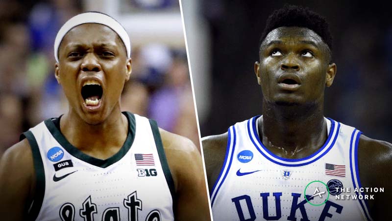 Duke vs. Michigan State Betting Guide: Is Clock Ticking on Blue Devils’ NCAA Tournament Life? article feature image