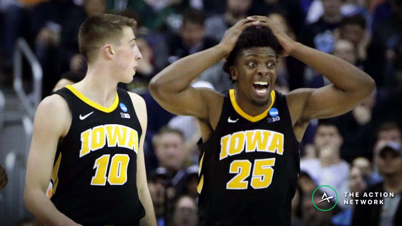 Inside the Wild Ride of Betting the Iowa vs. Tennessee NCAA Tournament Thriller article feature image
