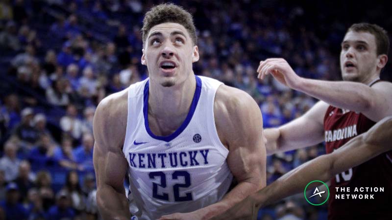 Franklin: What Reid Travis’ Return Means for Kentucky, its Bettors in SEC Tournament article feature image