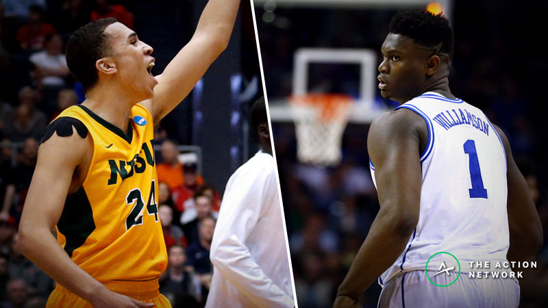 Duke vs. North Dakota State Betting Guide: Zion’s NCAA Tournament Run Starts Here article feature image