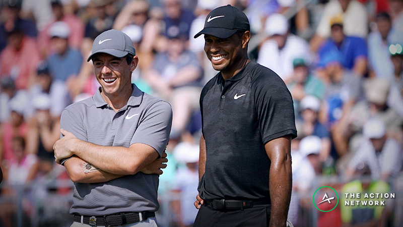 Vegas Odds for Tiger vs. Rory: Woods Will Be an Underdog at WGC-Match Play article feature image