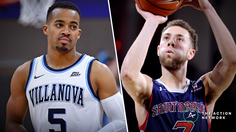 Villanova vs. Saint Mary’s Betting Guide: Reigning Champs Tested Early in NCAA Tournament article feature image