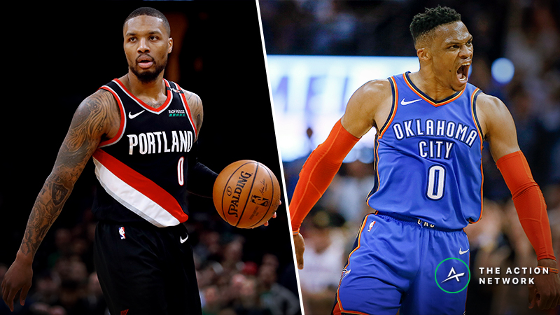 Updated Blazers vs. Thunder Series Odds, Schedule article feature image