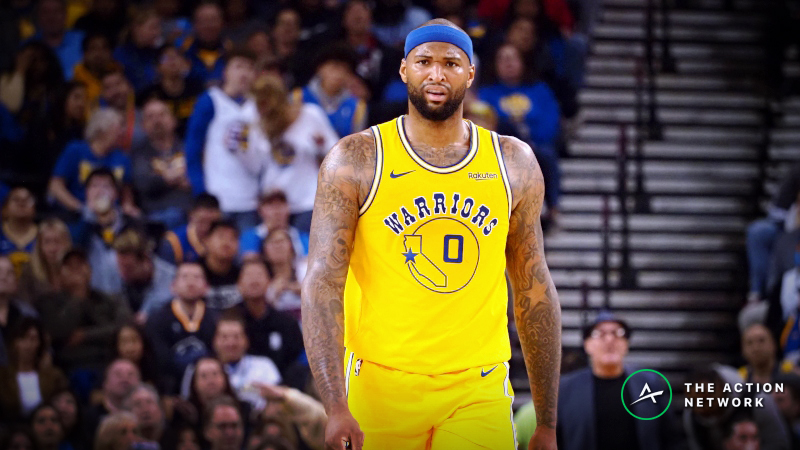 Warriors’ NBA Title Odds Fall After DeMarcus Cousins Quad Injury article feature image