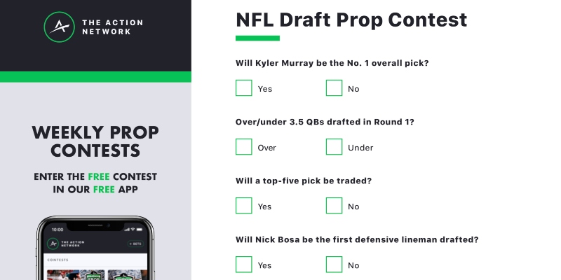 Printable 2019 NFL Draft Prop Bets Sheet