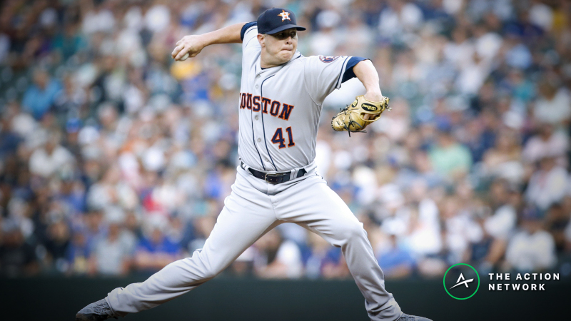 MLB Daily Betting Model, 5/25: Can Brad Peacock Stay Hot vs. Boston? article feature image
