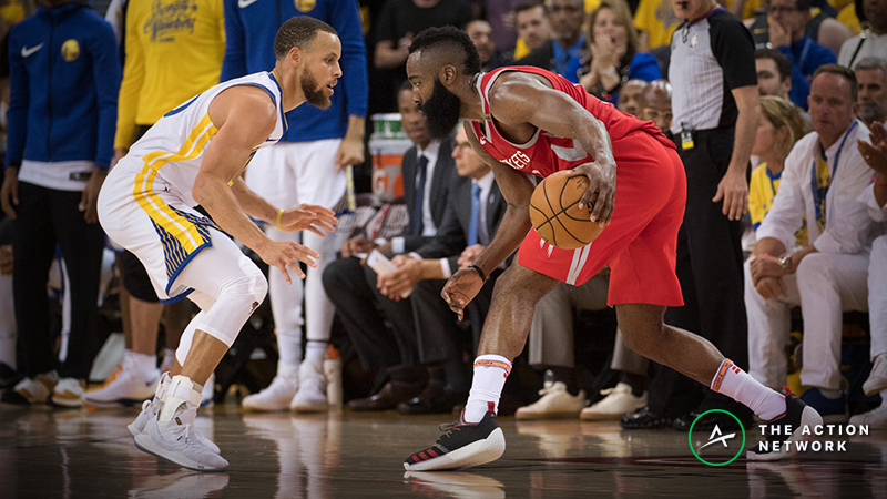 Warriors vs. Rockets Betting Odds, Trends: An Early Look at the Western Conference Semis article feature image