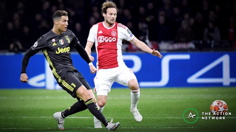 Sharp Money Backing Ajax Again in Champions League Quarterfinal Against Juventus article feature image