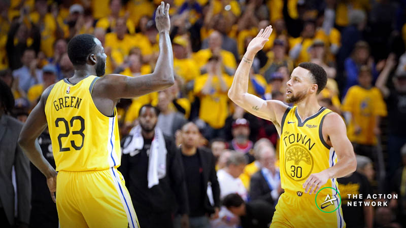 Warriors vs. Clippers Game 3 Betting Preview: Will Golden State Rally Without Cousins? article feature image