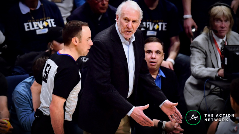 Sharp Bettors Back to Old Habits for Spurs-Nuggets Game 7 article feature image