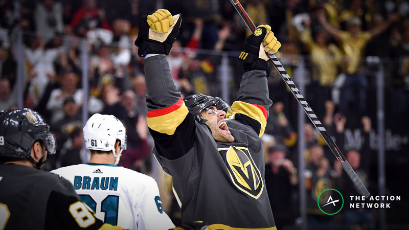 NHL Playoffs Betting Odds, Preview: Can the Golden Knights Close Out the Sharks? article feature image