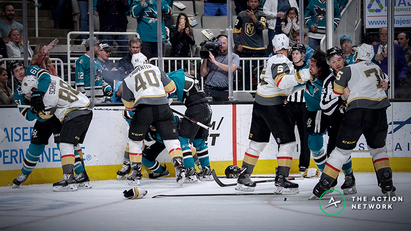 Golden Knights vs. Sharks Series Odds, Betting Preview: Is This Really A Coin Flip? article feature image