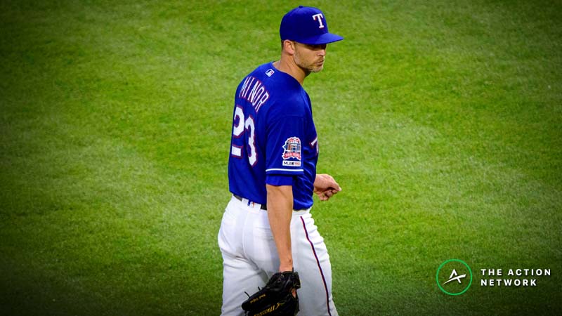 MLB Daily Betting Model, 4/27: Back Mike Minor on the Road in Seattle? article feature image