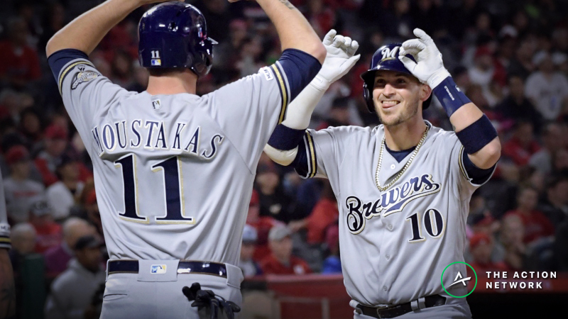 MLB Sharp Report: Wiseguys Betting Brewers-Padres, 2 Other Tuesday Games article feature image