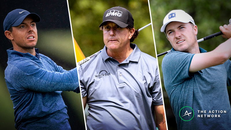 Rory, Phil or Spieth? Setting Odds for Who Will Win the Career Grand Slam  First | The Action Network
