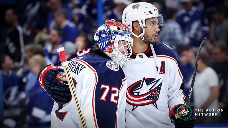 NHL Playoffs Game 4 Betting Odds, Previews: Will Blue Jackets Sweep Lightning? article feature image