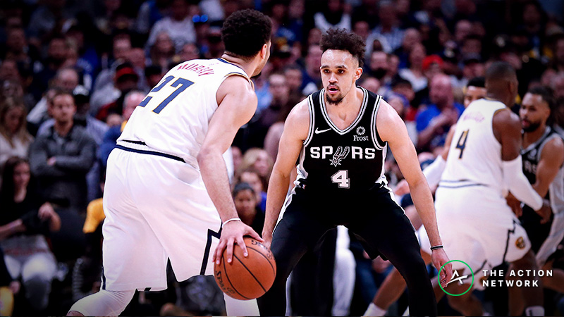 Wiseguys Targeting Nuggets-Spurs Game 3 Over/Under article feature image