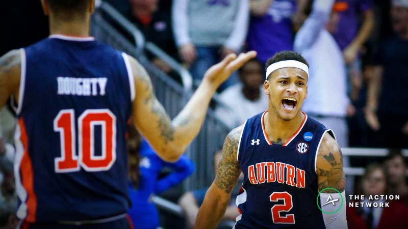 Virginia vs. Auburn Betting Odds: Tracking Line Movements Until Final Four Tipoff article feature image