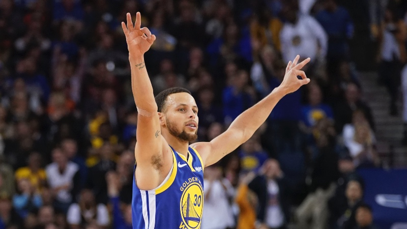 Raybon’s Warriors-Raptors Game 4 Prop: Will Steph Curry Grab 6 Rebounds? article feature image