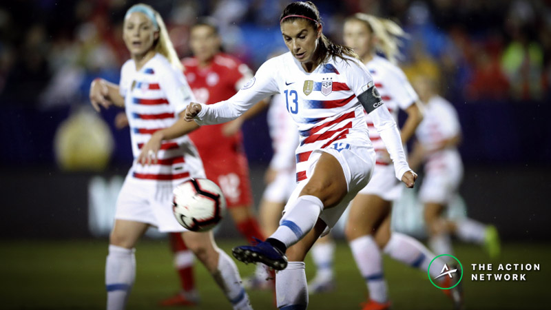USA’s Alex Morgan Co-Favorite For Top Goalscorer at 2019 Women’s World Cup article feature image