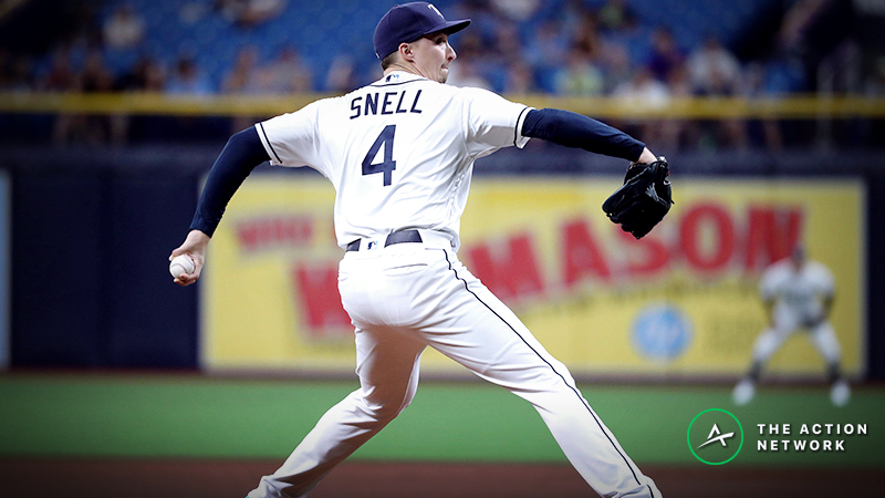 MLB Daily Betting Model, 5/12: Can Blake Snell Clinch a Series Win over the Yankees? article feature image