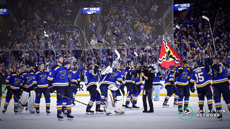 Rovell: Blues Fan Can Turn $400 into $100K If St. Louis Wins First Stanley Cup article feature image