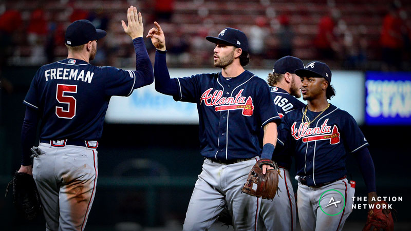 MLB Sharp Report: Pros Playing Braves-Cardinals, 2 Other Games article feature image