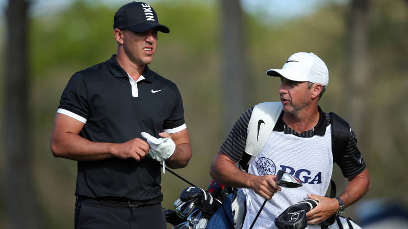 brooks koepka-caddie-ricky elliott