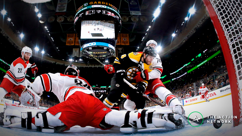 Sharp Bettors Hitting Bruins vs. Hurricanes Game 3 article feature image