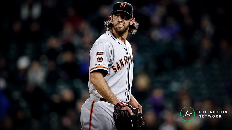 Zerillo’s MLB Daily Betting Model, 8/3: Trust Bumgarner vs. the Rockies? article feature image