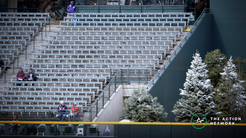 MLB Wednesday Weather: Over/Under Falling Fast at Uncharacteristic Coors Field article feature image