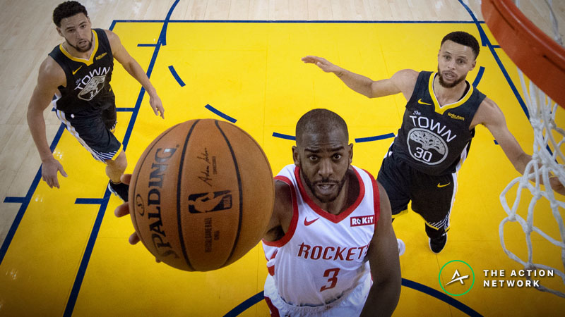 Warriors vs. Rockets Game 3 Betting Preview: Will Houston Get Back in This Series? article feature image