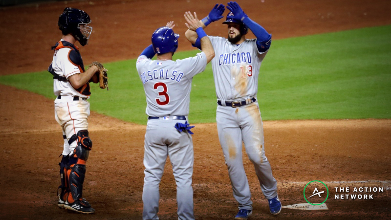 MLB Sharp Report: Pros Betting Cubs-Astros, 2 Other Wednesday Games article feature image