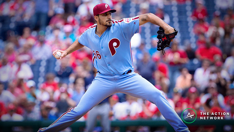 MLB Daily Betting Model, 5/21: Does Zach Eflin Have the Right Stuff to Beat the Cubs? article feature image