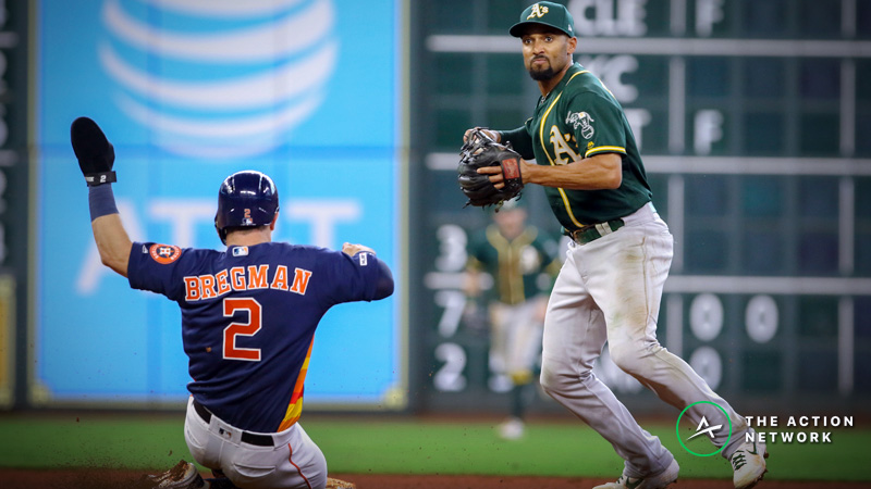 MLB Sharp Report: Pros Betting Astros-Athletics, 2 Other Friday Games article feature image