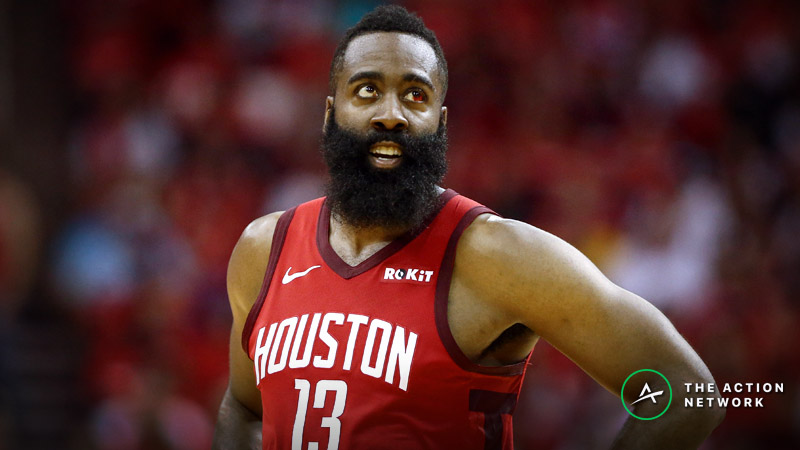 Raybon’s Favorite NBA Prop for Friday: Will James Harden Grab 7 Rebounds? article feature image
