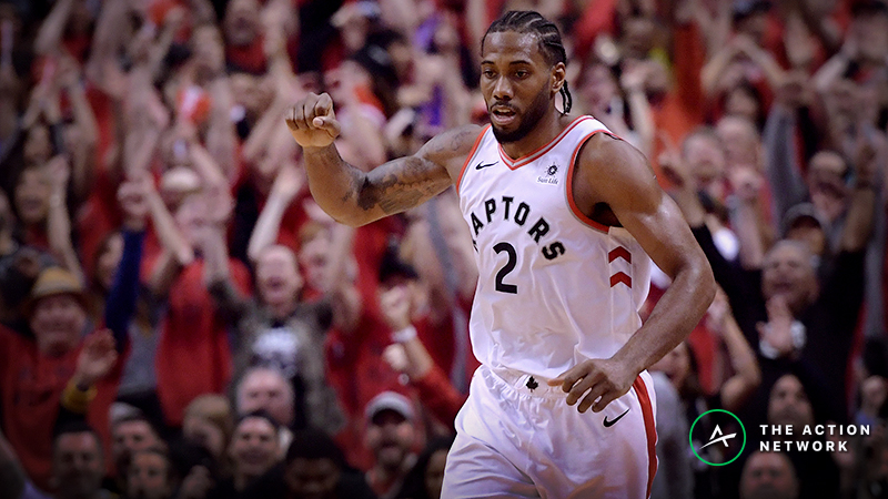 Warriors vs. Raptors Odds: Sharp Money Moving NBA Finals Game 1 Betting Line article feature image