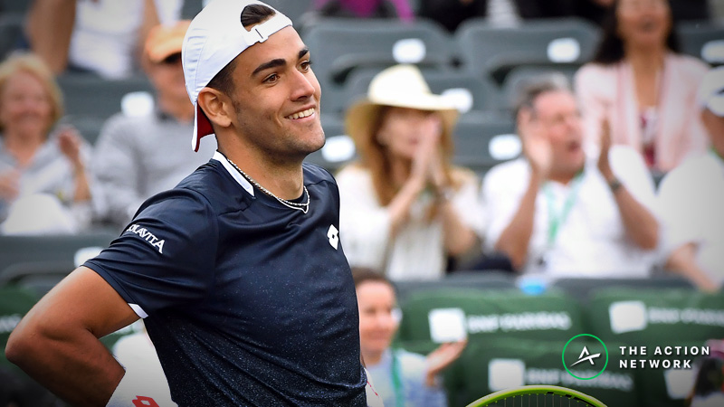 2019 ATP French Open Sunday Betting Preview: Can Matteo Berrettini Make a Deep Run at Roland-Garros? article feature image