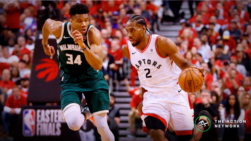 How Sharps Are Betting Raptors vs. Bucks Game 5 article feature image